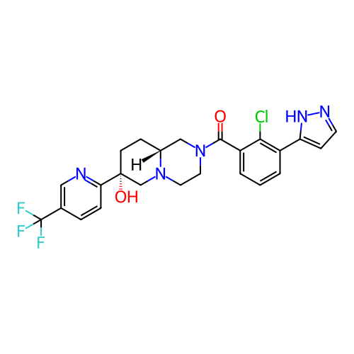Chemical structure of BindingDB Monomer ID 808909