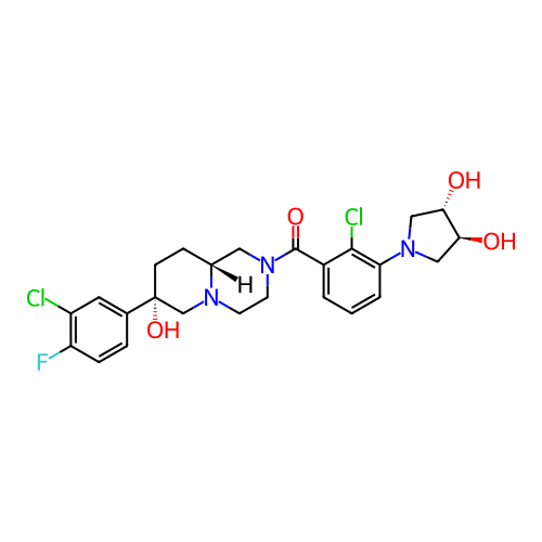Chemical structure of BindingDB Monomer ID 808940