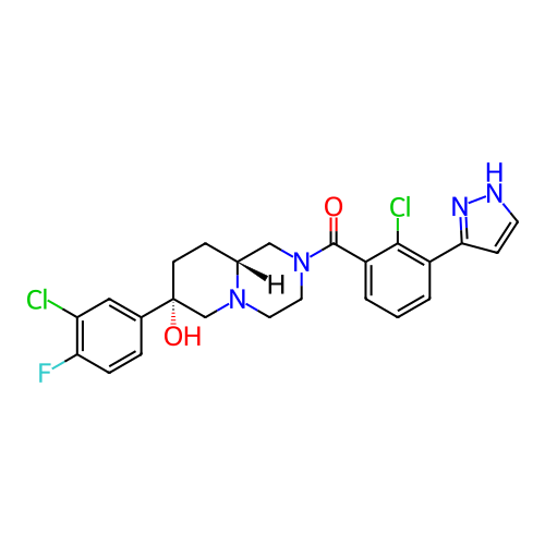 Chemical structure of BindingDB Monomer ID 808943