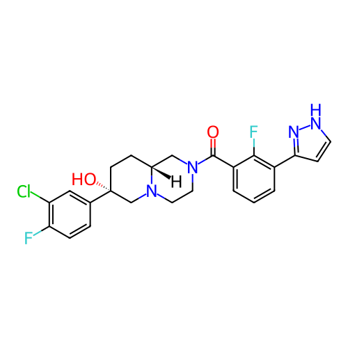 Chemical structure of BindingDB Monomer ID 808944