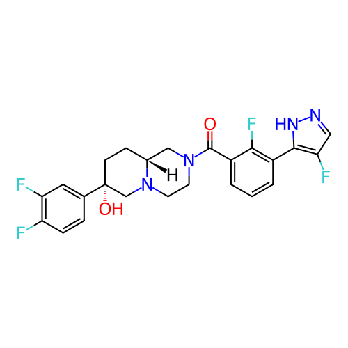 Chemical structure of BindingDB Monomer ID 808951